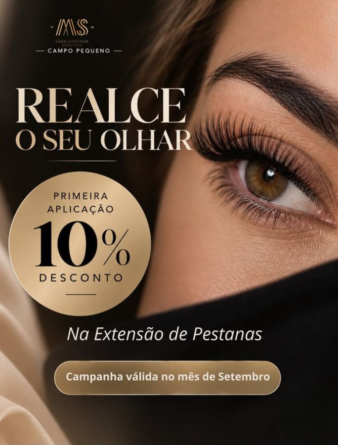 MS Cabeleireiros - Realce o seu olhar